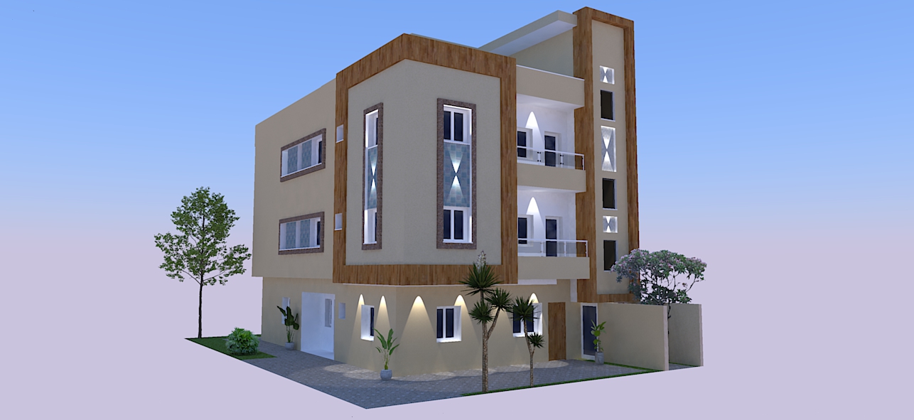 Opportunité rare ariana essoughra. bâtiment: villa et 5 app